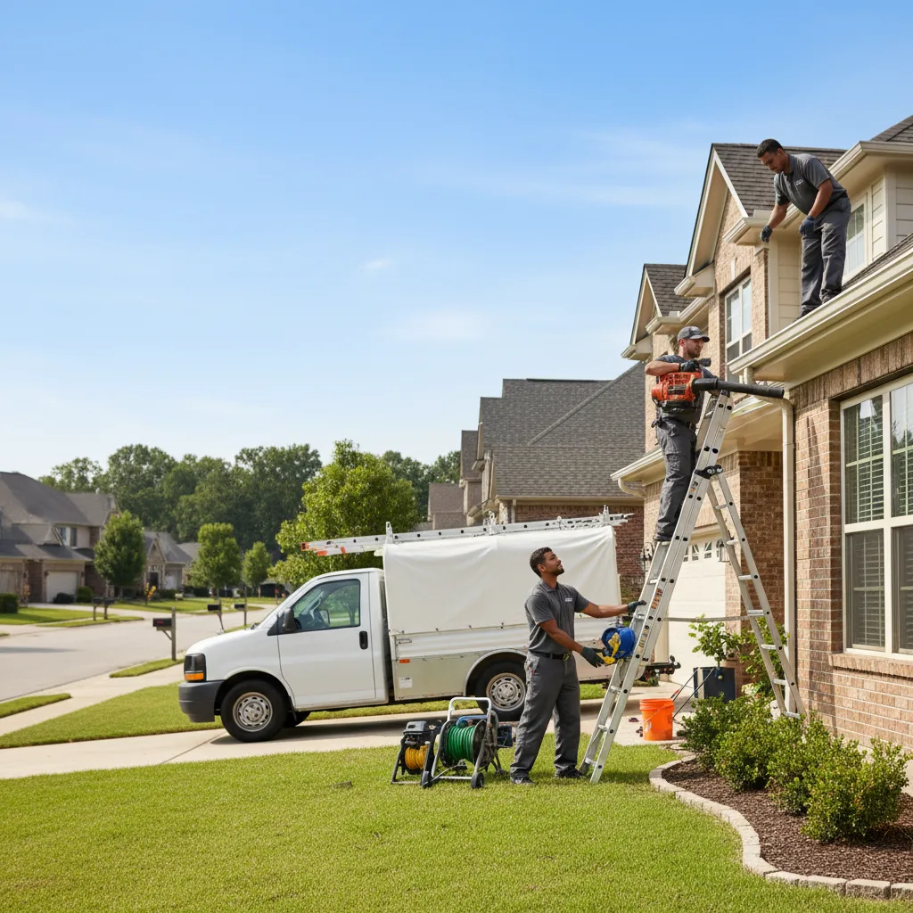 Home Gutter Service in Ingram, TX near me